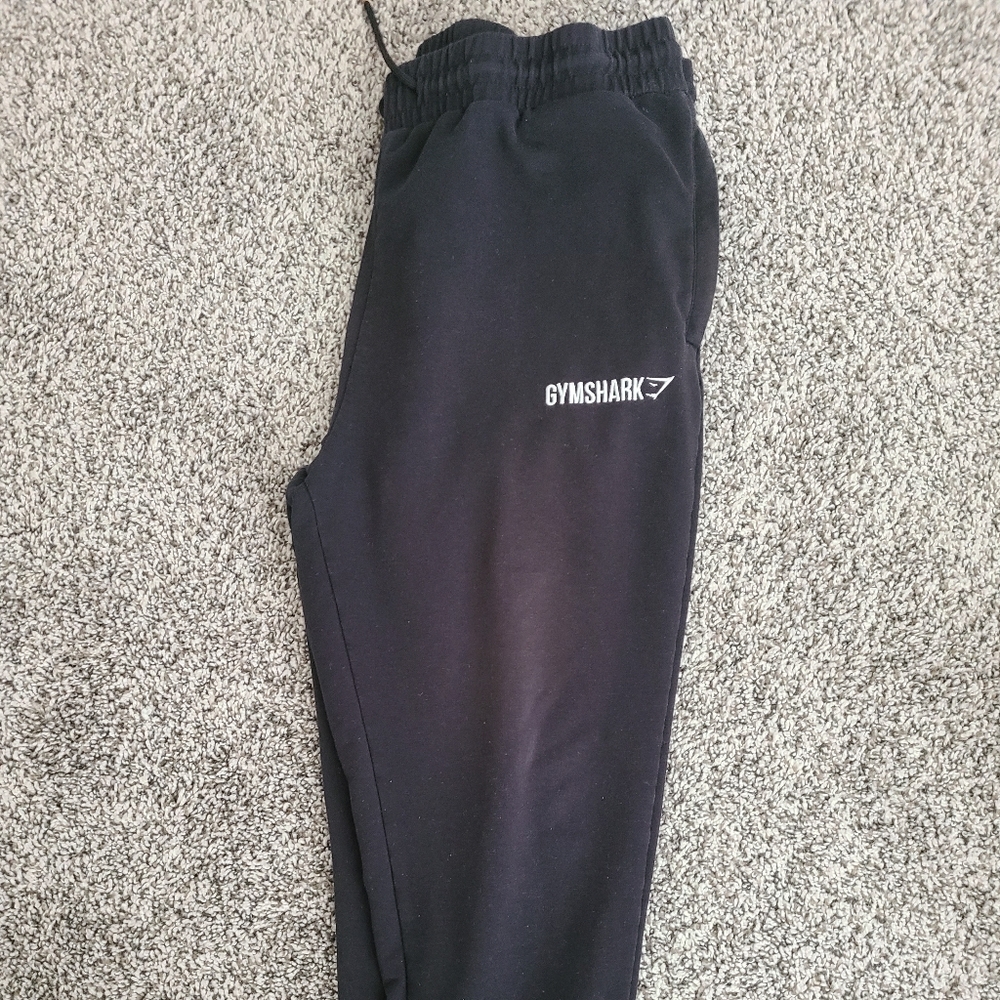 Gymshark Black Joggers Medium